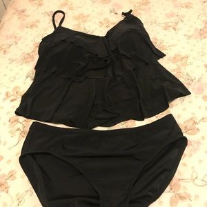 TWO PIECE BATHING SUIT-USED